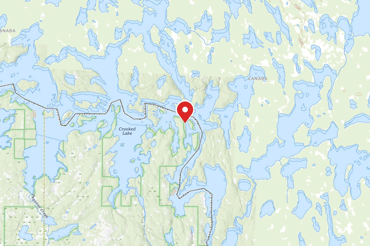 Dispersed Site near 48.1972, -91.7198