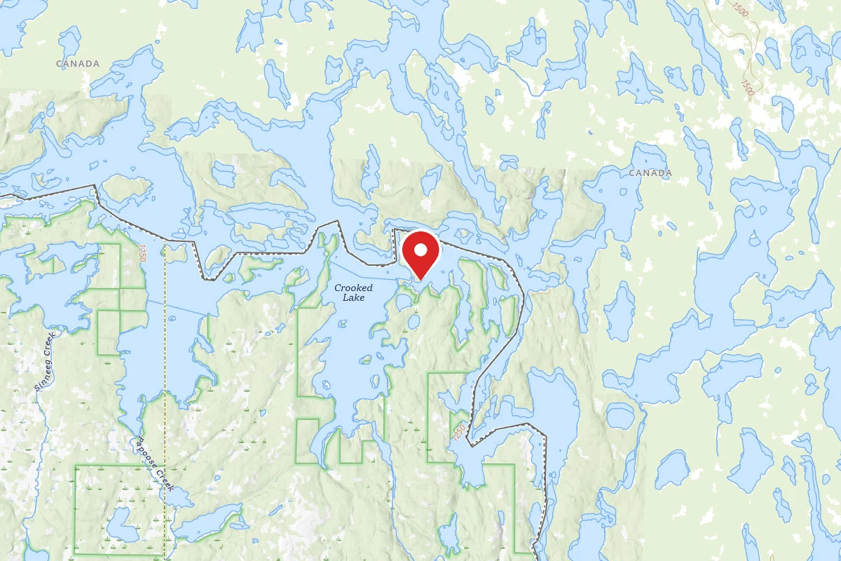 Dispersed Site near 48.1961, -91.7356