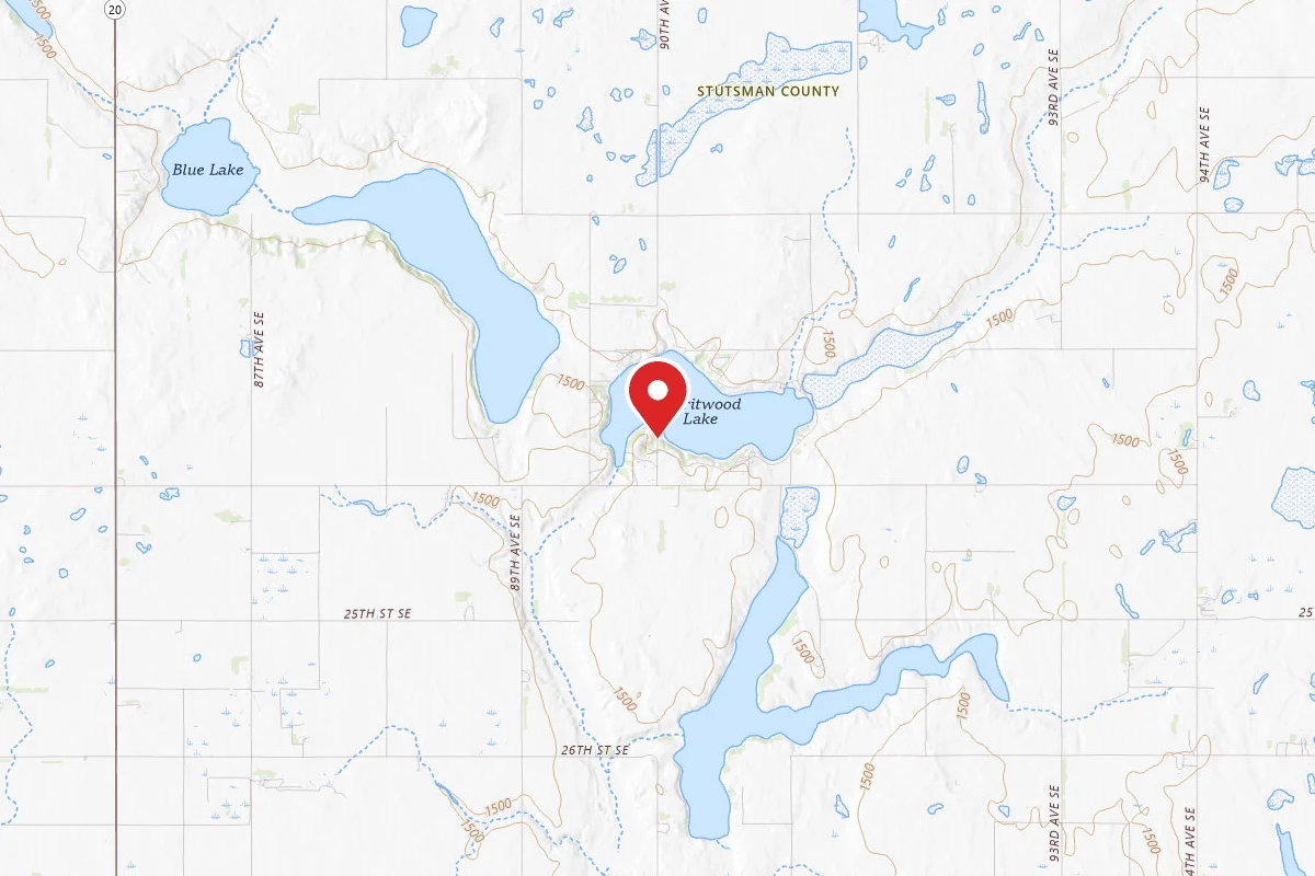 Stutsman County Park Spiritwood Lake / Sandy Beach Campground