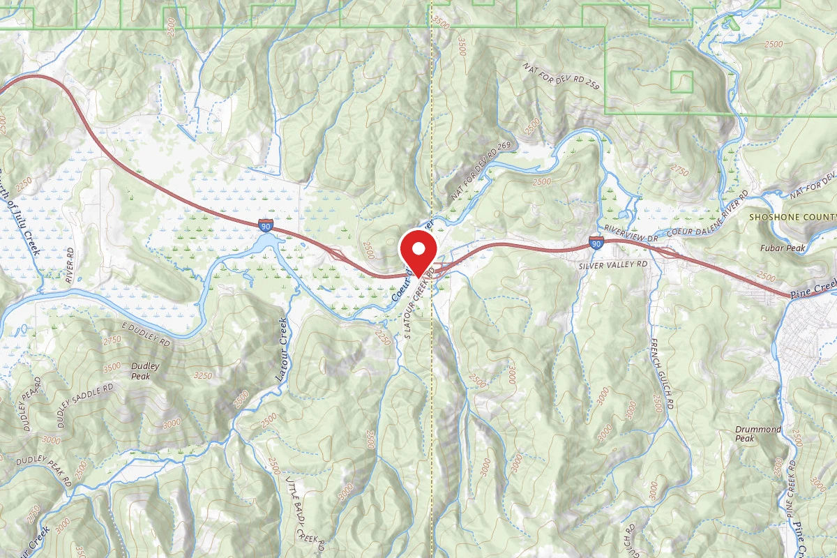 CDA River RV, Riverfront Campground