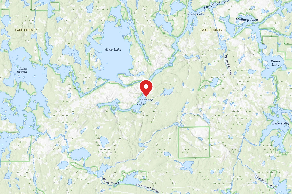 Dispersed Site near 47.9183, -91.1942