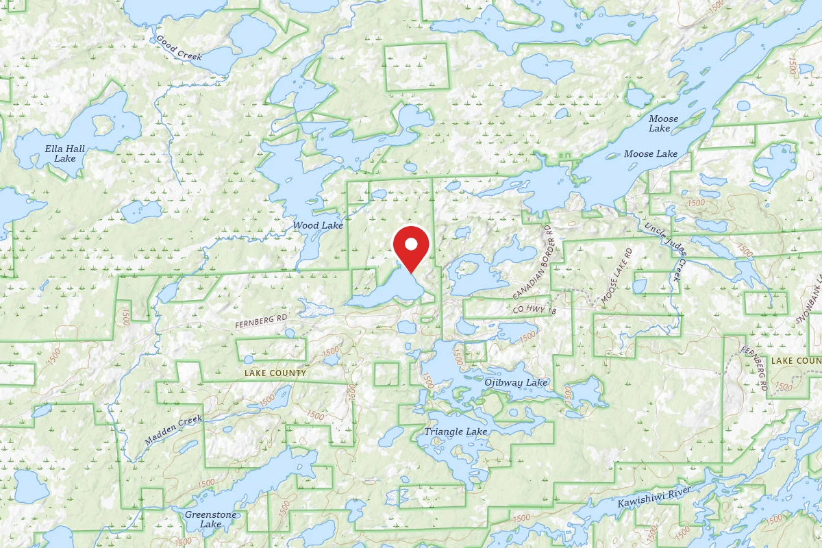 Dispersed Site near 47.9667, -91.5691