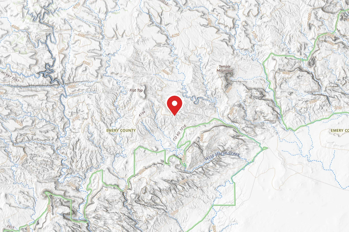Dispersed Site near 38.6683, -110.7106