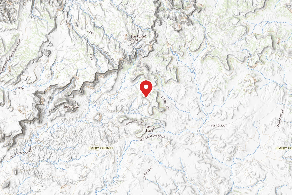 Dispersed Site near 38.7804, -110.8430