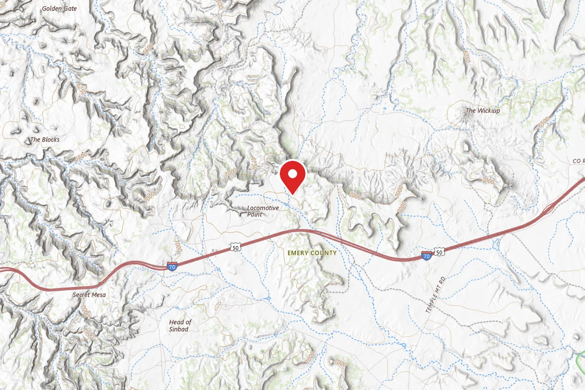 Dispersed Site near 38.8849, -110.7491