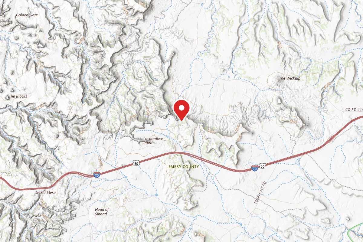 Dispersed Site near 38.8891, -110.7434