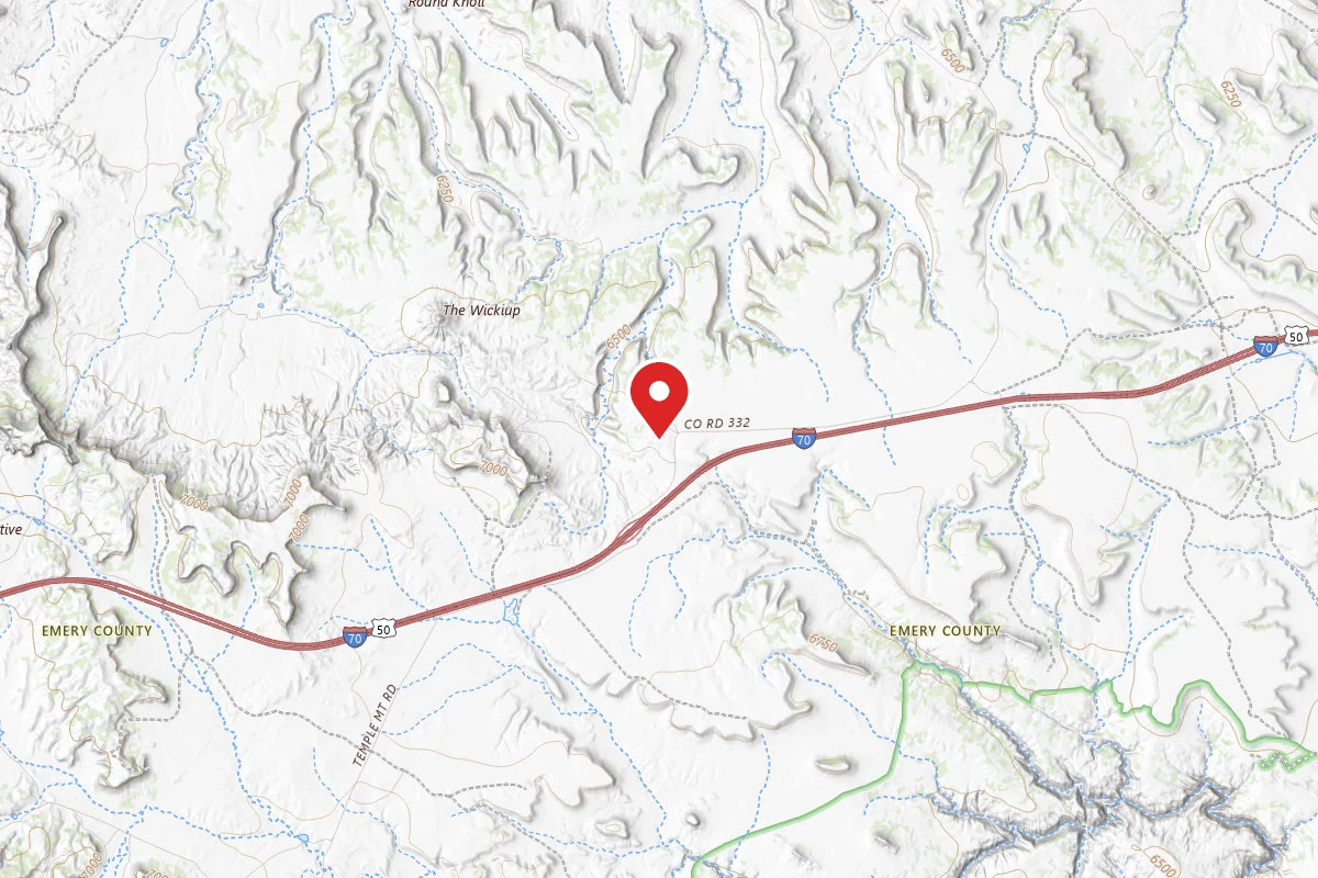 Dispersed Site near 38.8923, -110.6543