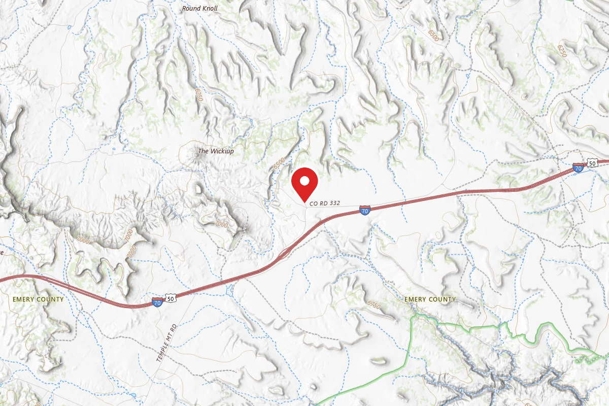 Dispersed Site near 38.8944, -110.6520