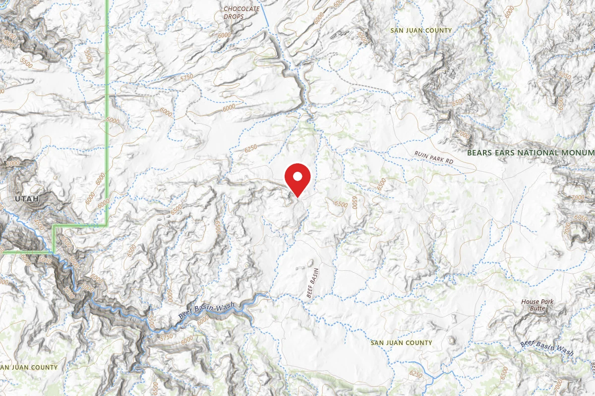 Dispersed Site near 37.9964, -109.9453