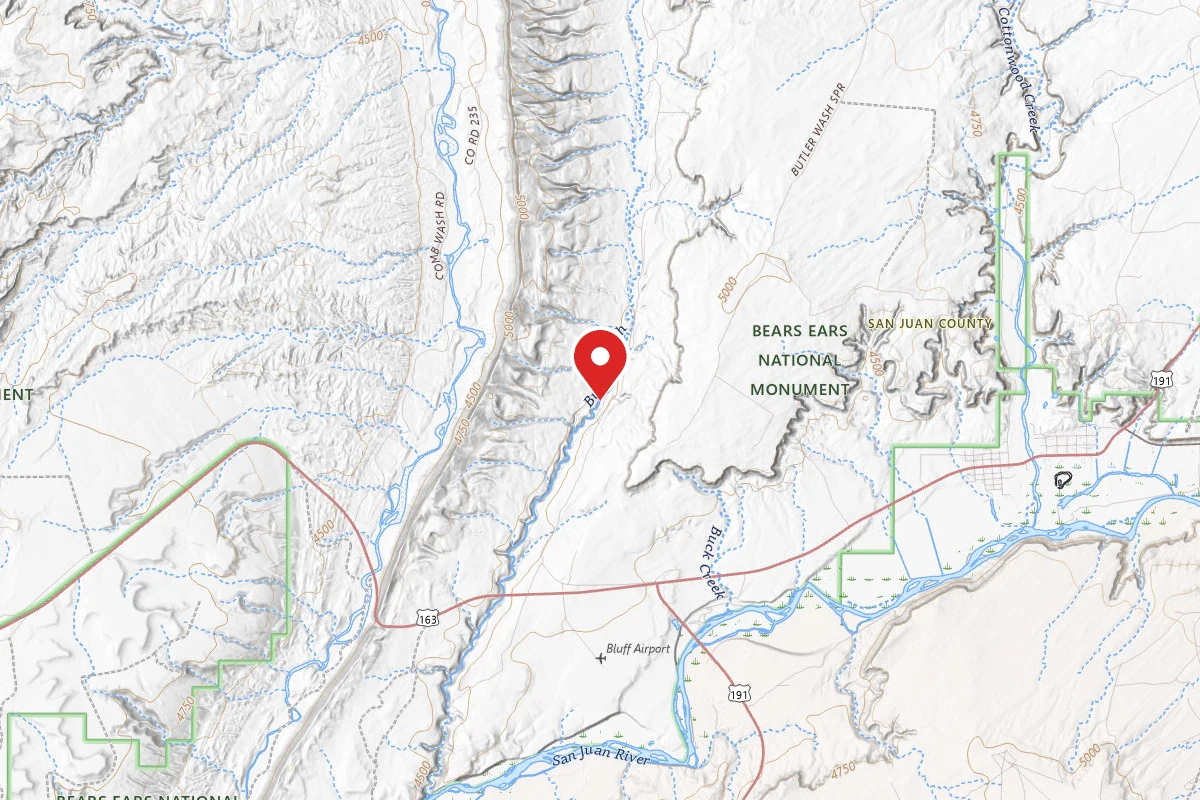 Dispersed Site near 37.2906, -109.6354