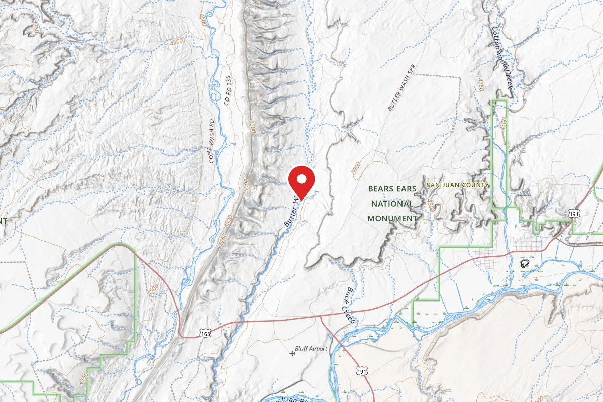 Dispersed Site near 37.2968, -109.6322
