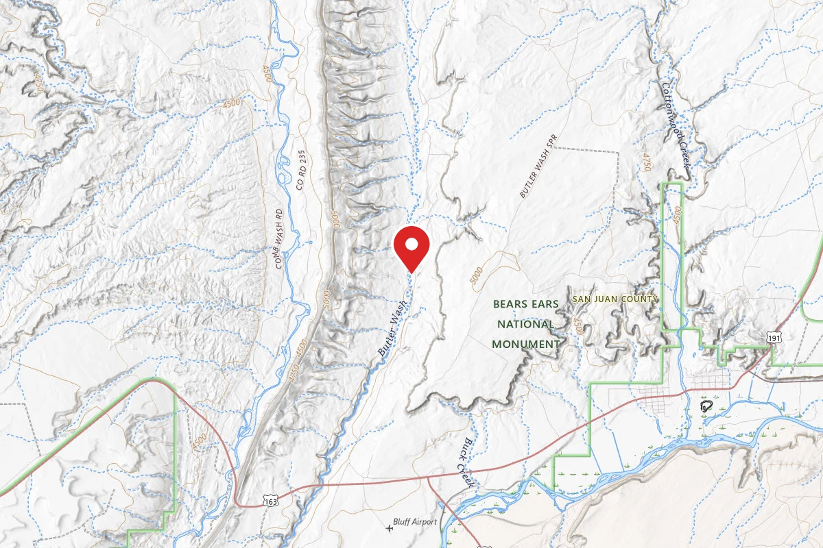 Dispersed Site near 37.3060, -109.6298