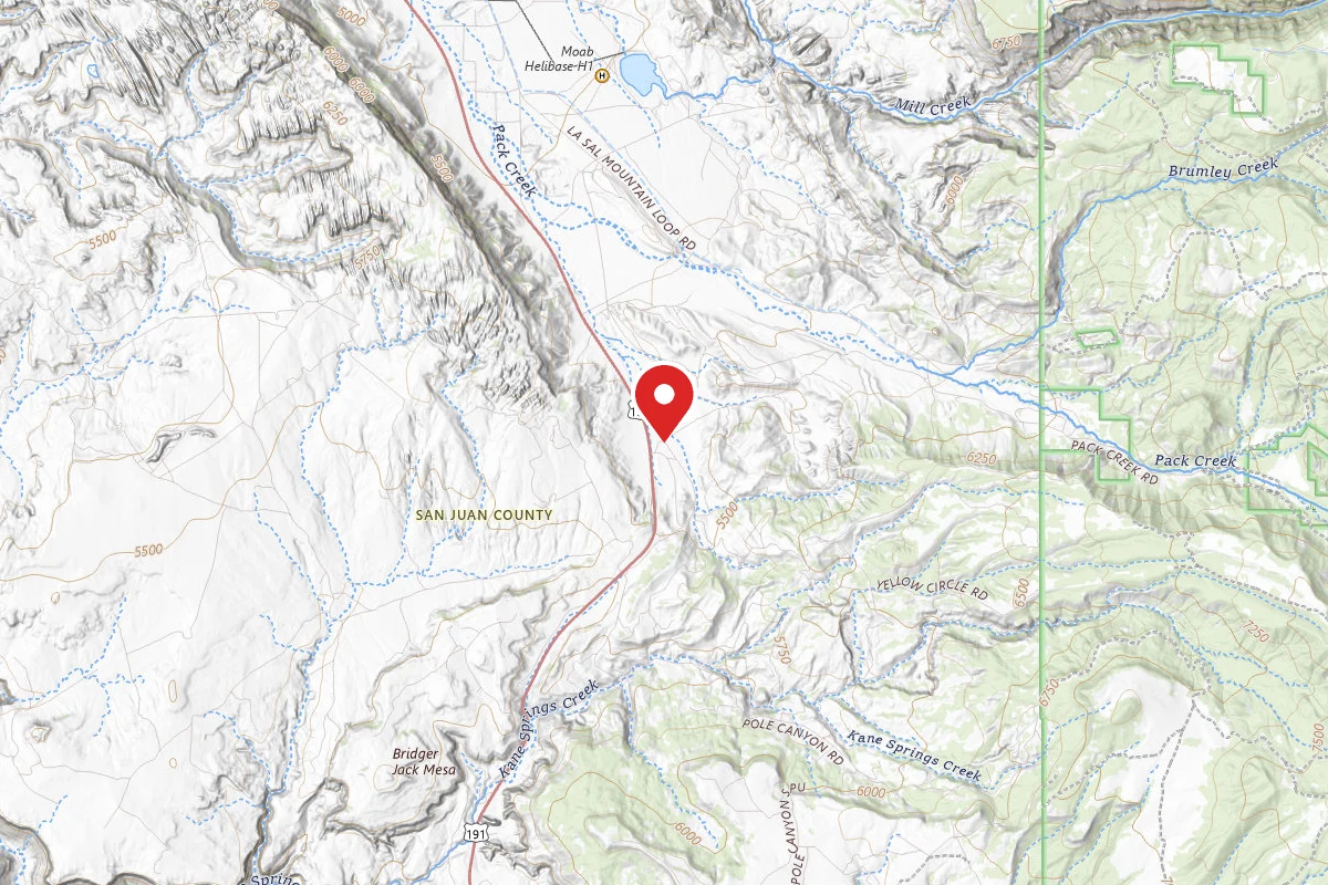 Yellow Circle Road Dispersed Camping