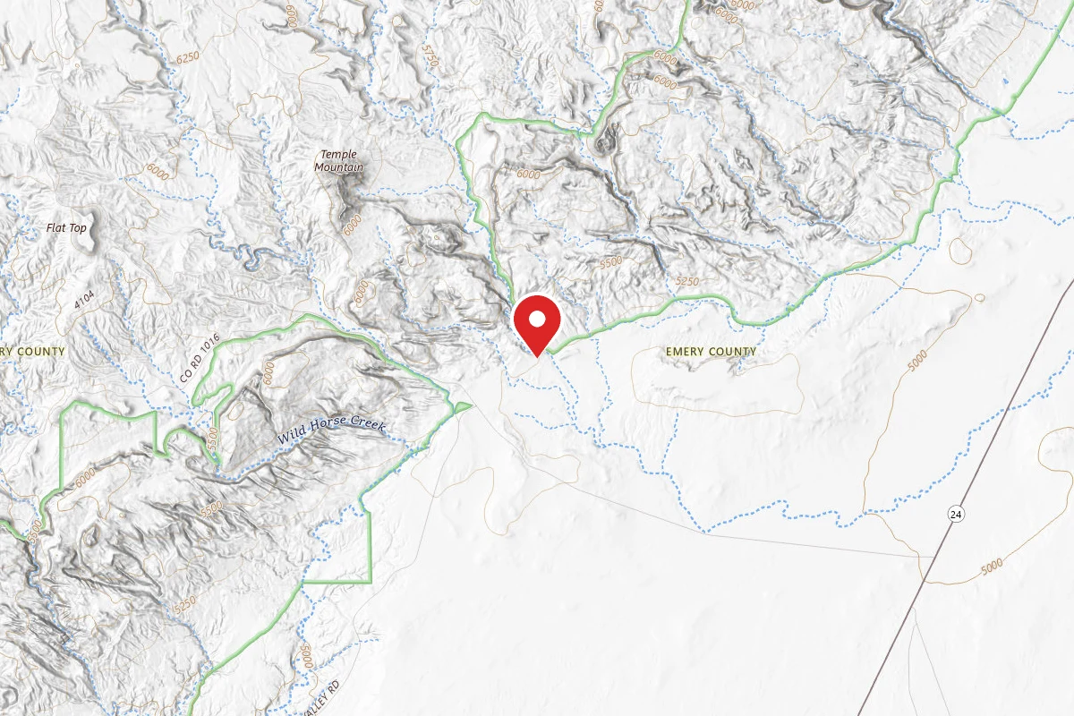 Dispersed Site near 38.6606, -110.6429