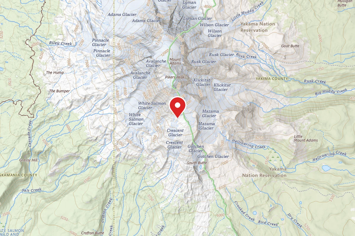 Dispersed Site near 46.1795, -121.4854