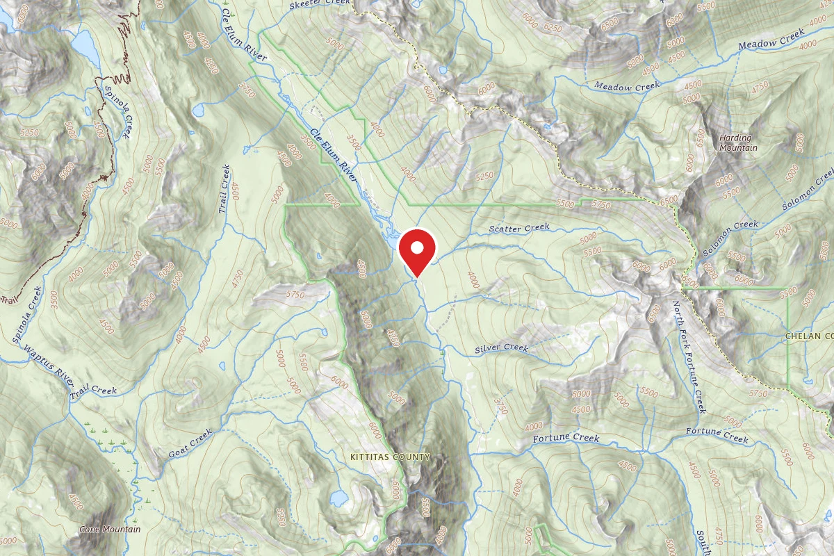 Dispersed Site near 47.5069, -121.0600