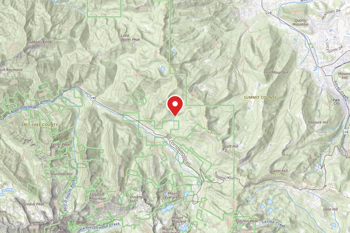 Dispersed Site near 40.6385, -111.5953