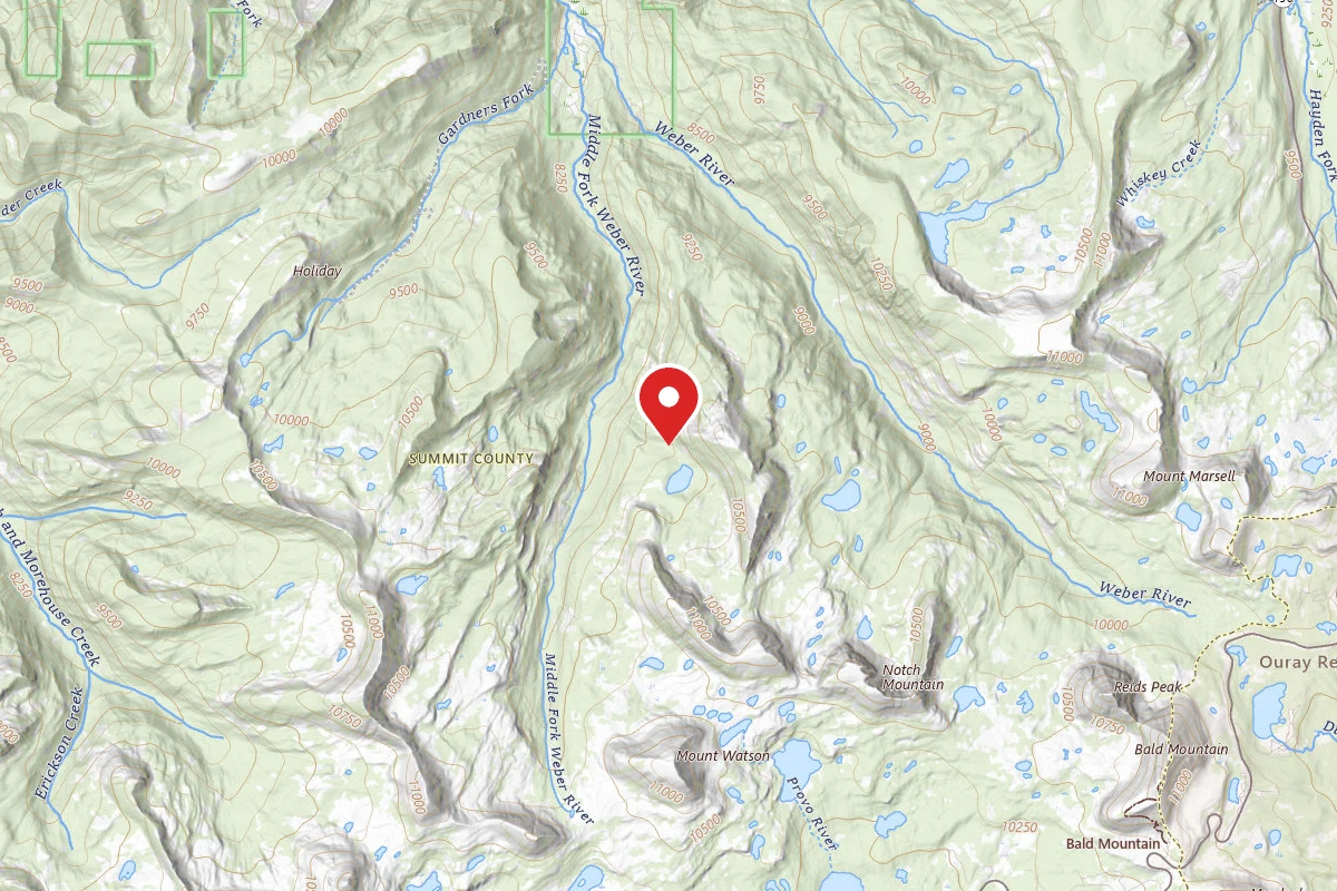 Dispersed Site near 40.7355, -110.9805
