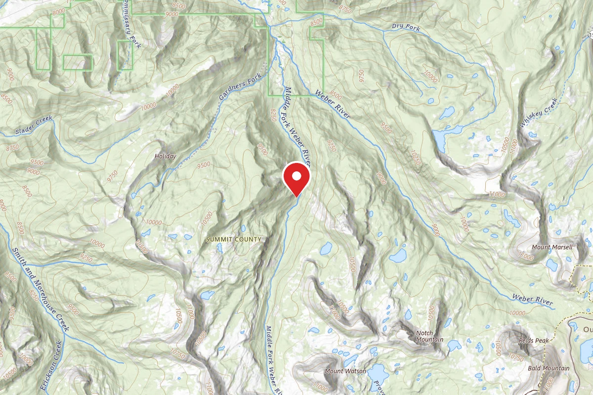 Dispersed Site near 40.7450, -110.9893