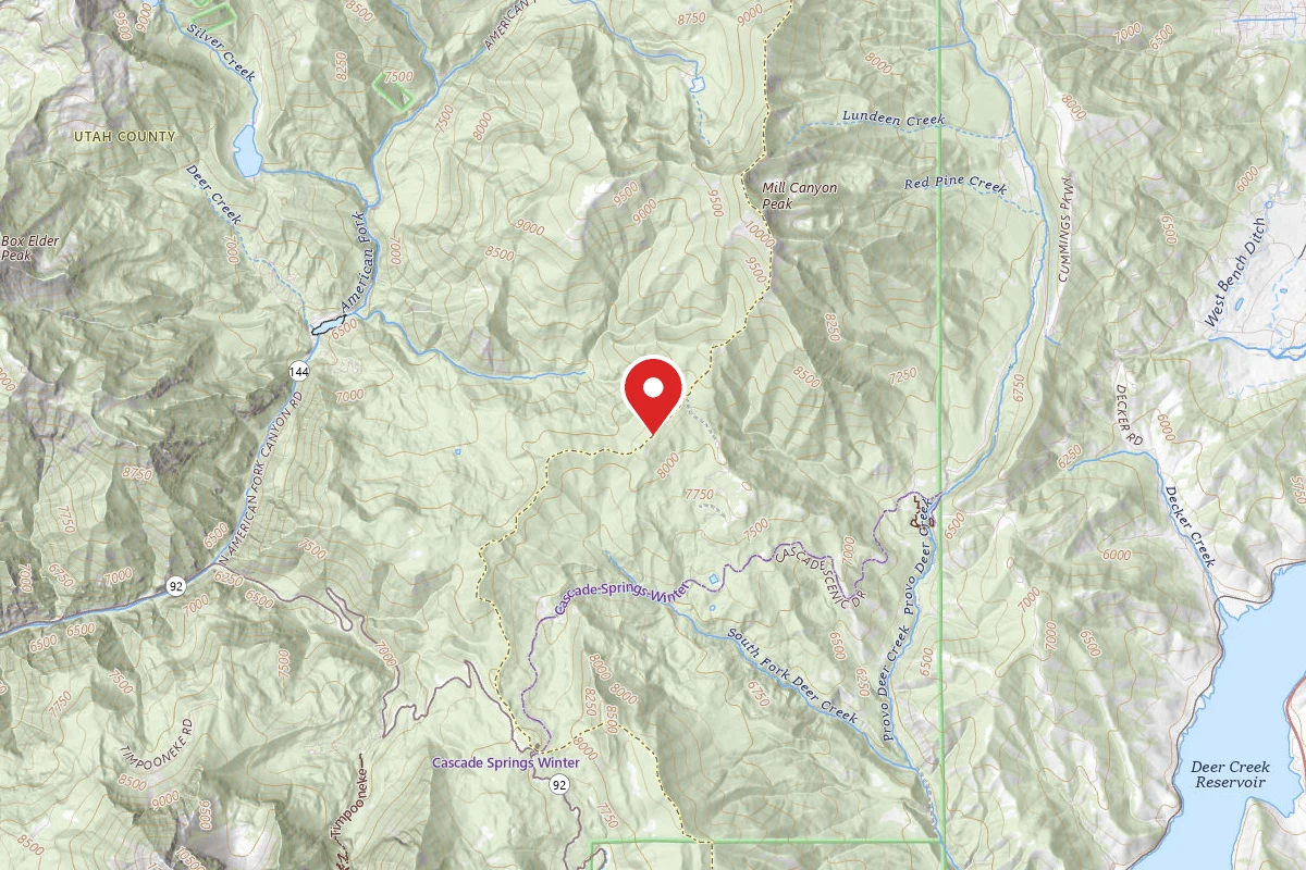 Dispersed Site near 40.4691, -111.5931