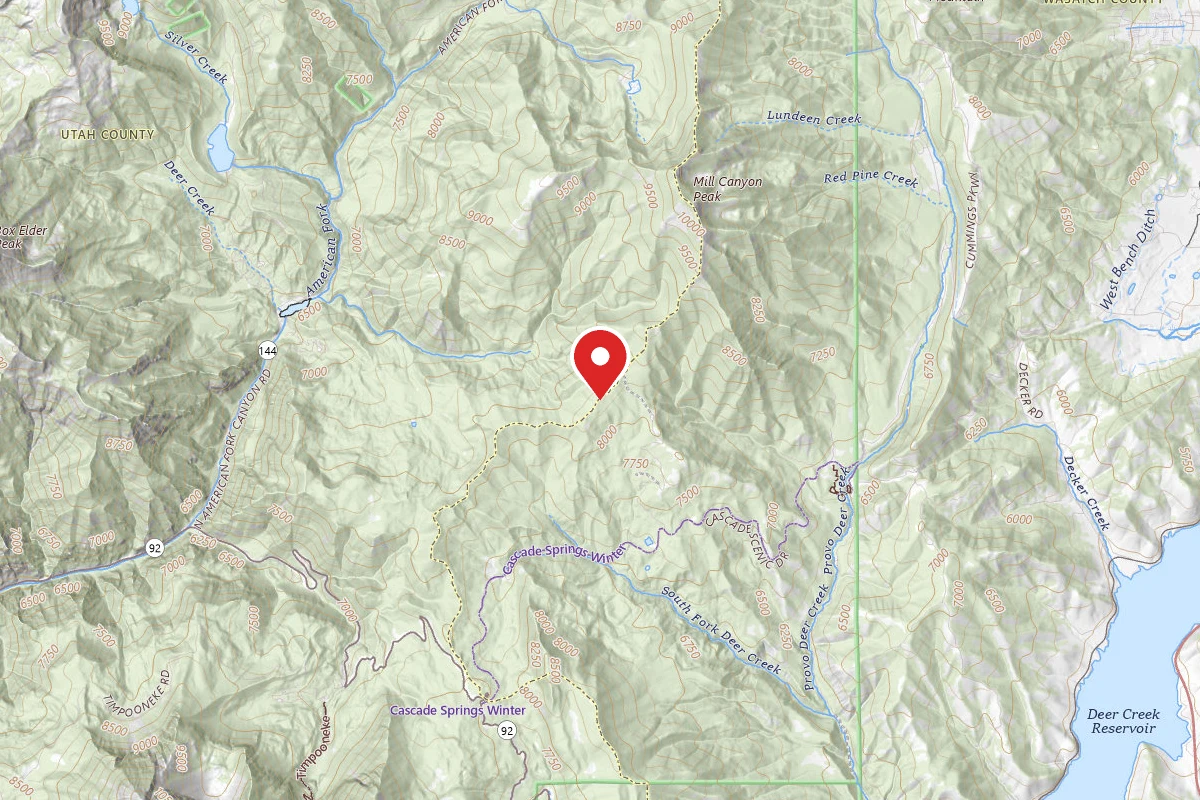 Dispersed Site near 40.4703, -111.5918