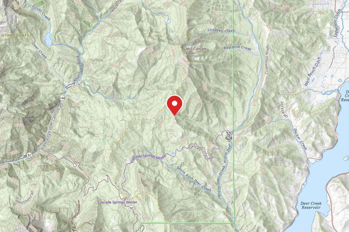 Dispersed Site near 40.4687, -111.5827