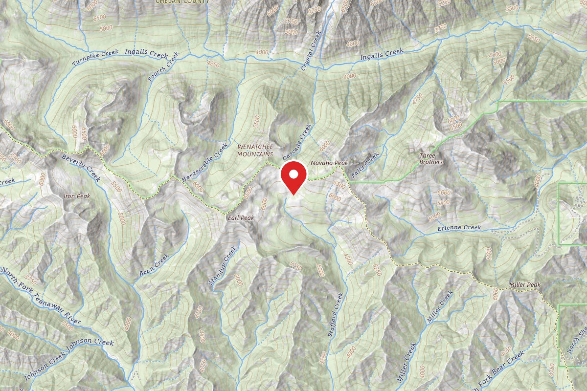Dispersed Site near 47.4161, -120.8194