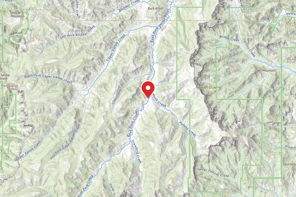 East Fork Dispersed Site 7