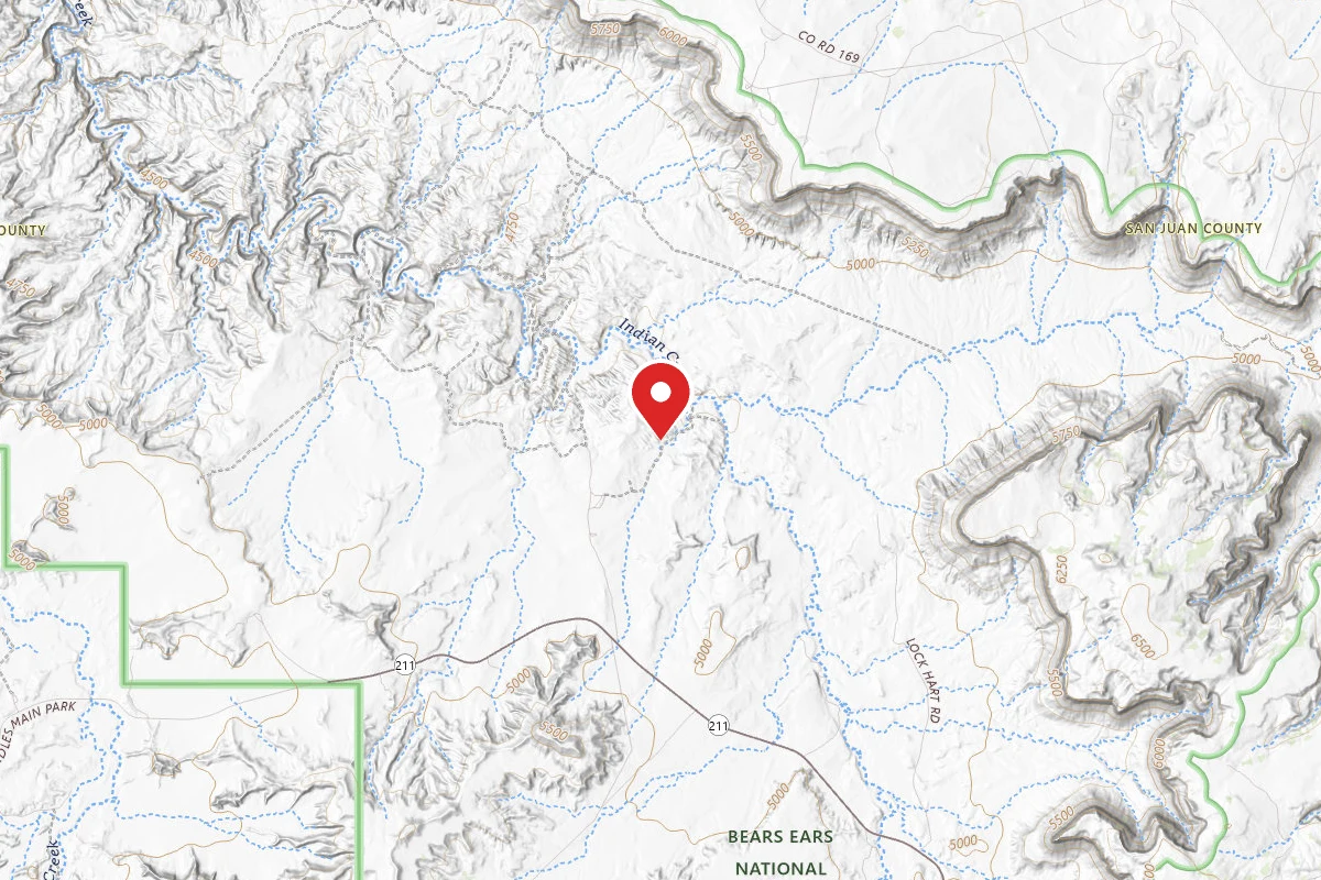 Dispersed Site near 38.2002, -109.6596