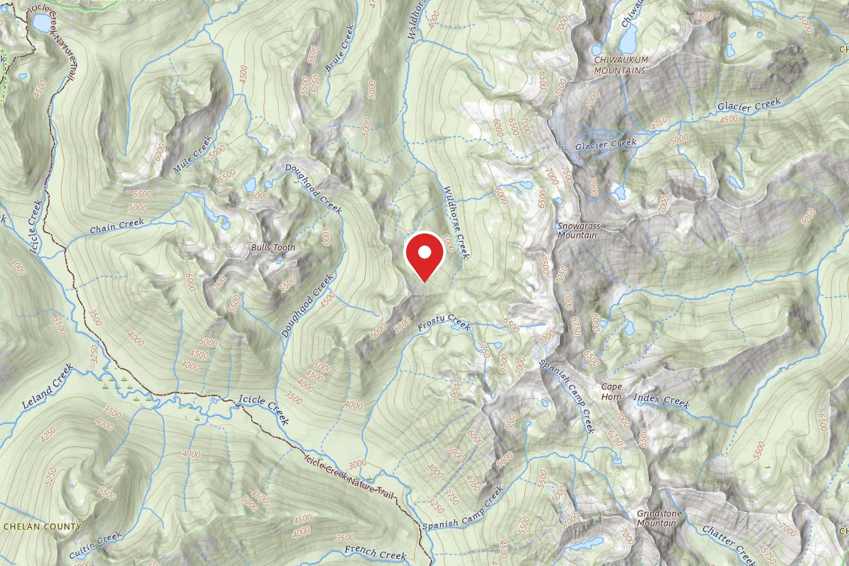 Dispersed Site near 47.6767, -120.9644