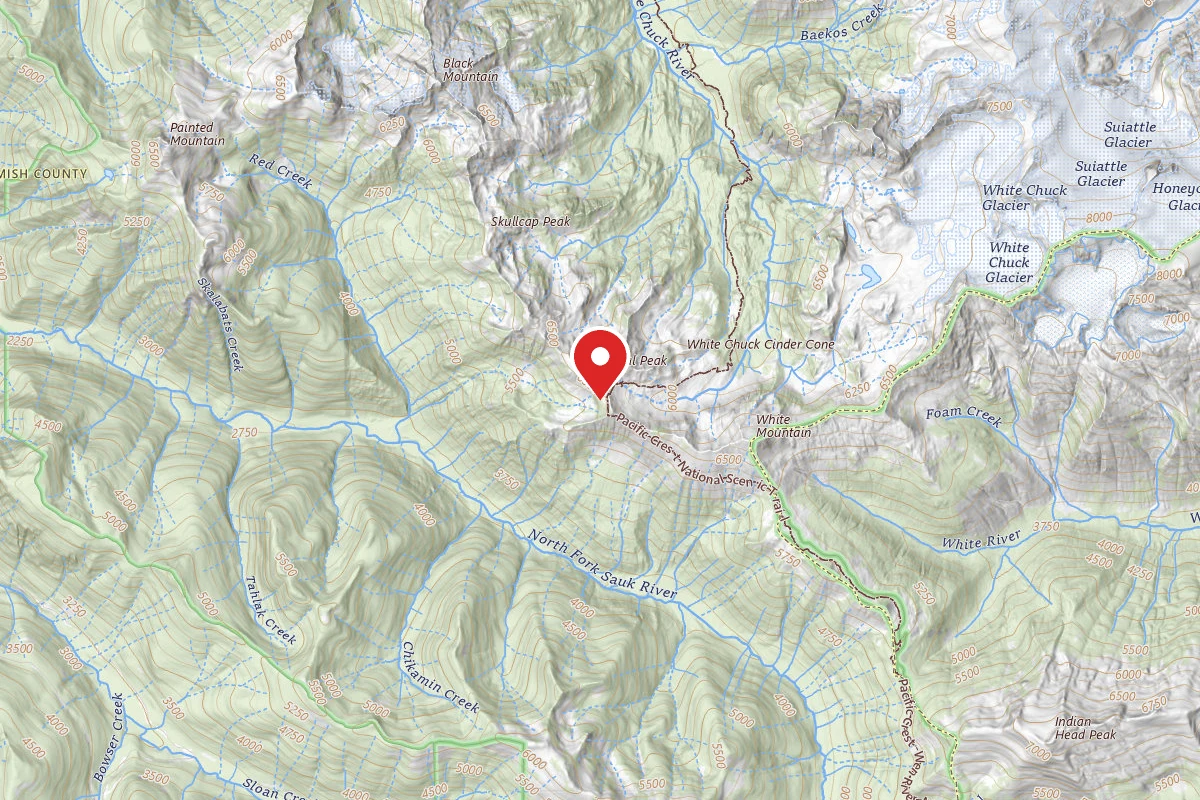 Dispersed Site near 48.0455, -121.1793
