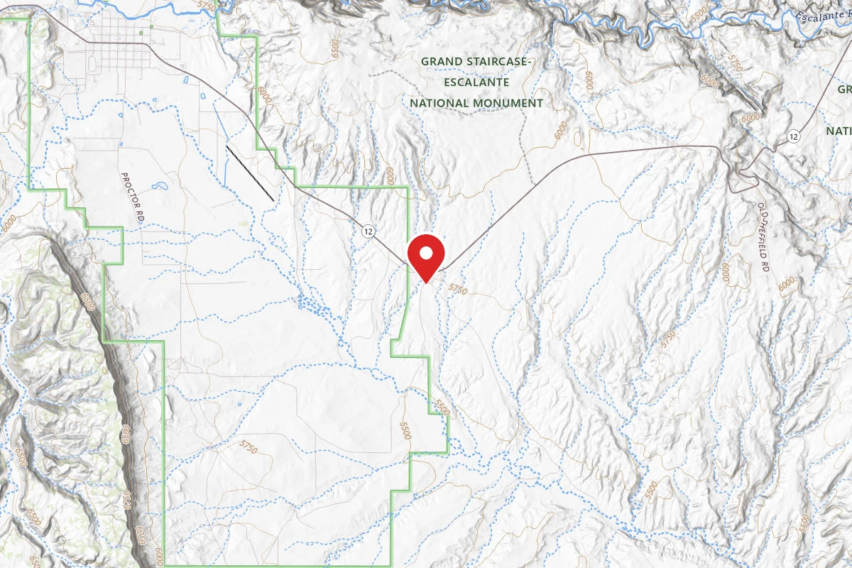 Dispersed Site near 37.7243, -111.5277