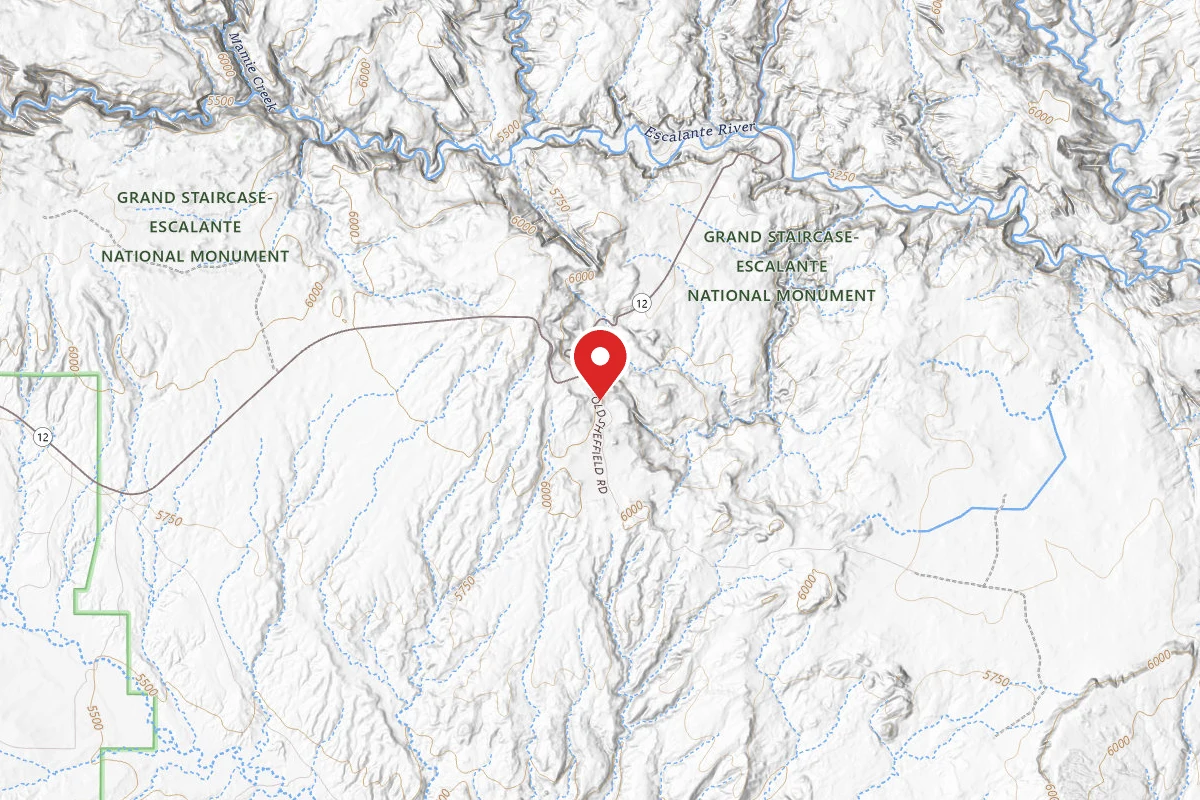 Dispersed Site near 37.7394, -111.4460
