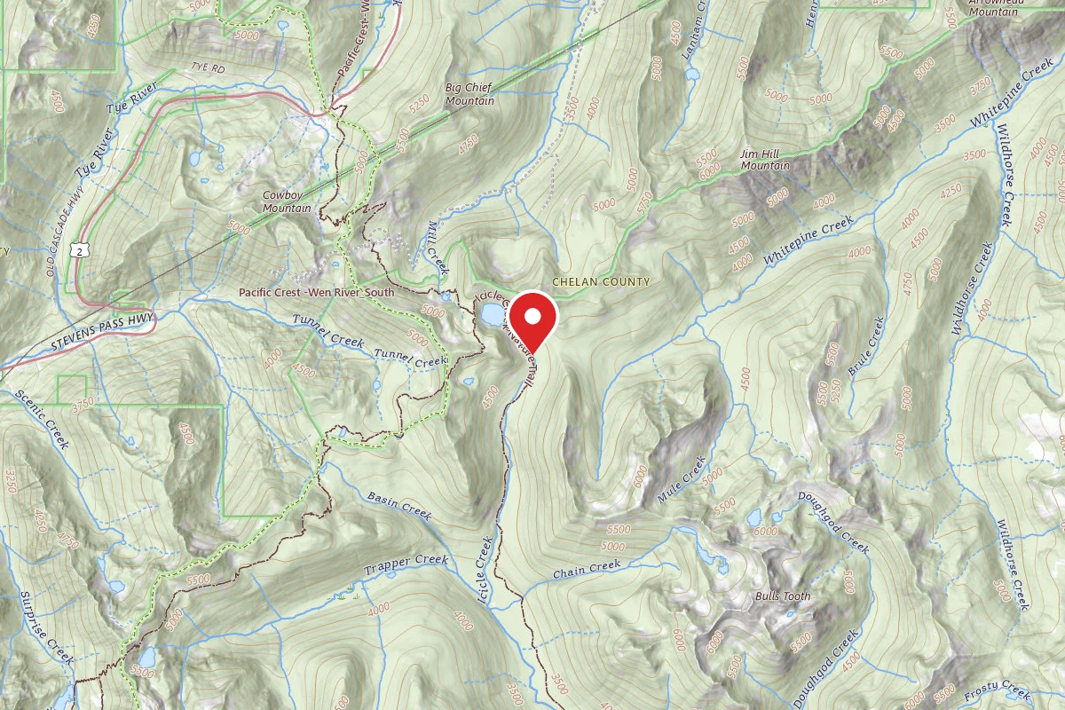 Dispersed Site near 47.7139, -121.0495