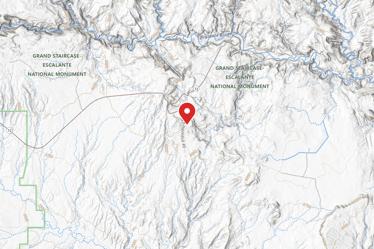 Dispersed Site near 37.7369, -111.4439