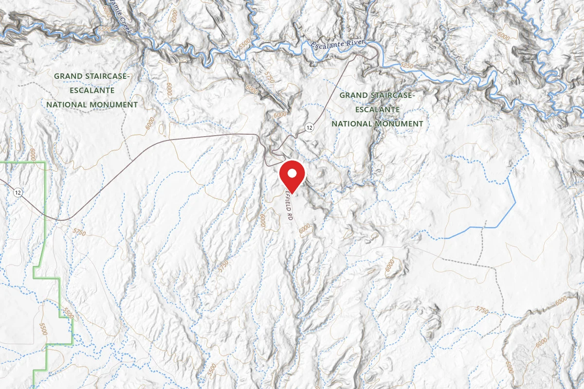 Dispersed Site near 37.7338, -111.4449