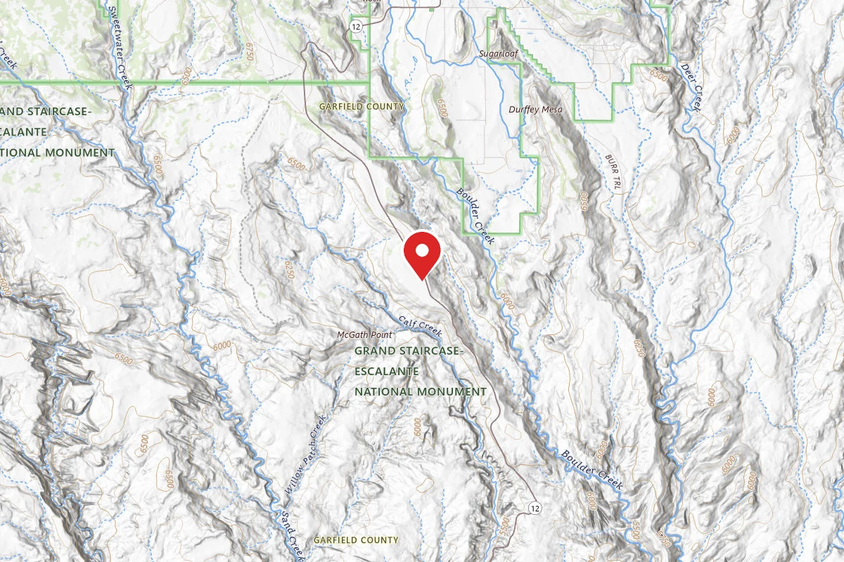 Dispersed Site near 37.8482, -111.4291