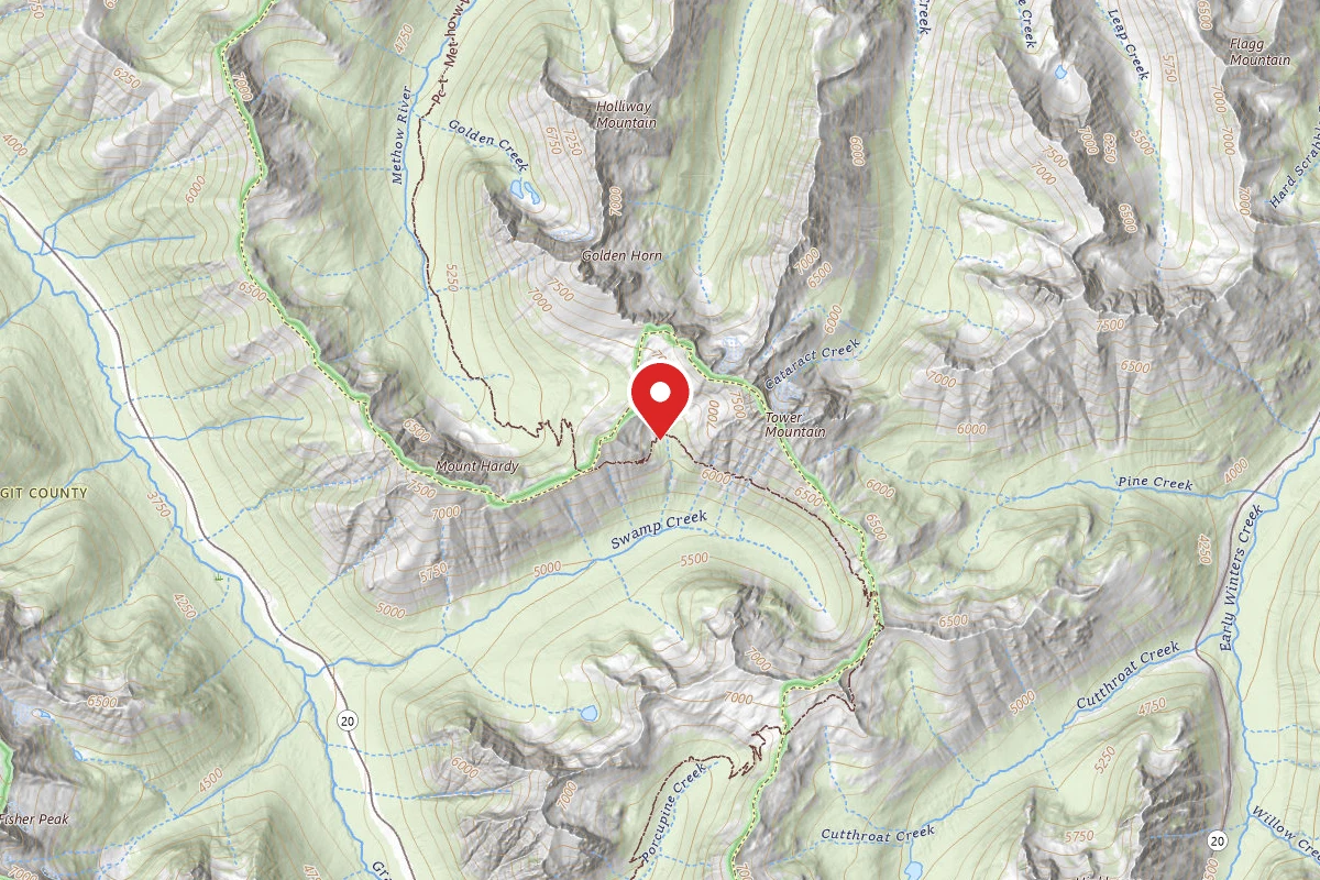 Dispersed Site near 48.5852, -120.7199