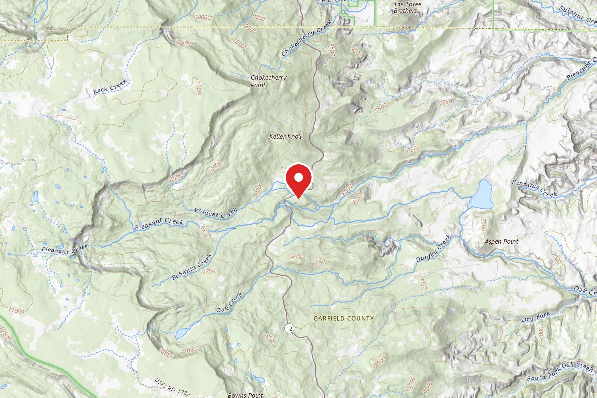 Dispersed Site near 38.1071, -111.3345
