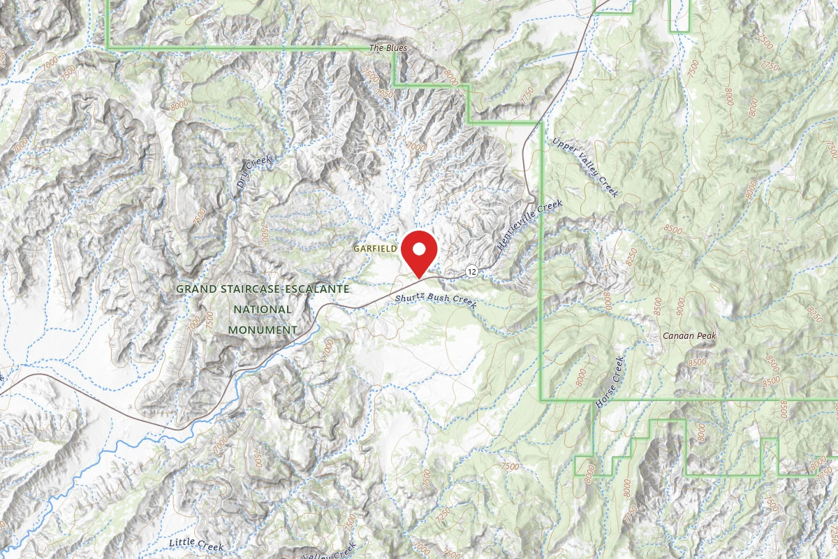 Dispersed Site near 37.6213, -111.8707