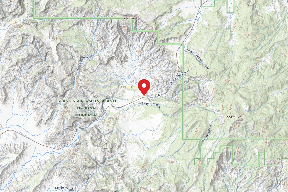 Dispersed Site near 37.6223, -111.8684