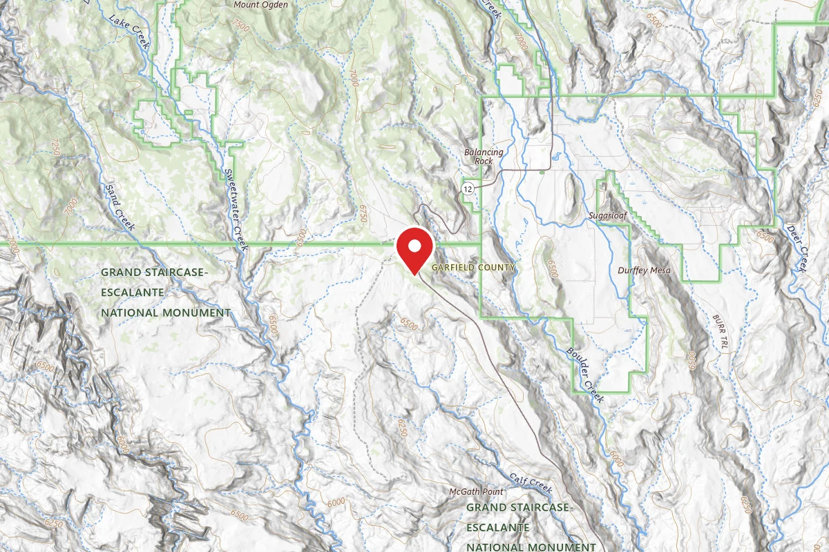 Dispersed Site near 37.8802, -111.4585