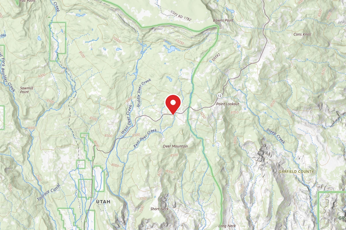 Dispersed Site near 38.0093, -111.3826