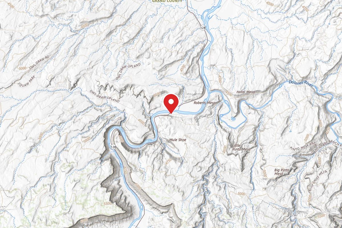 Dewey Bridge Dispersed Campground