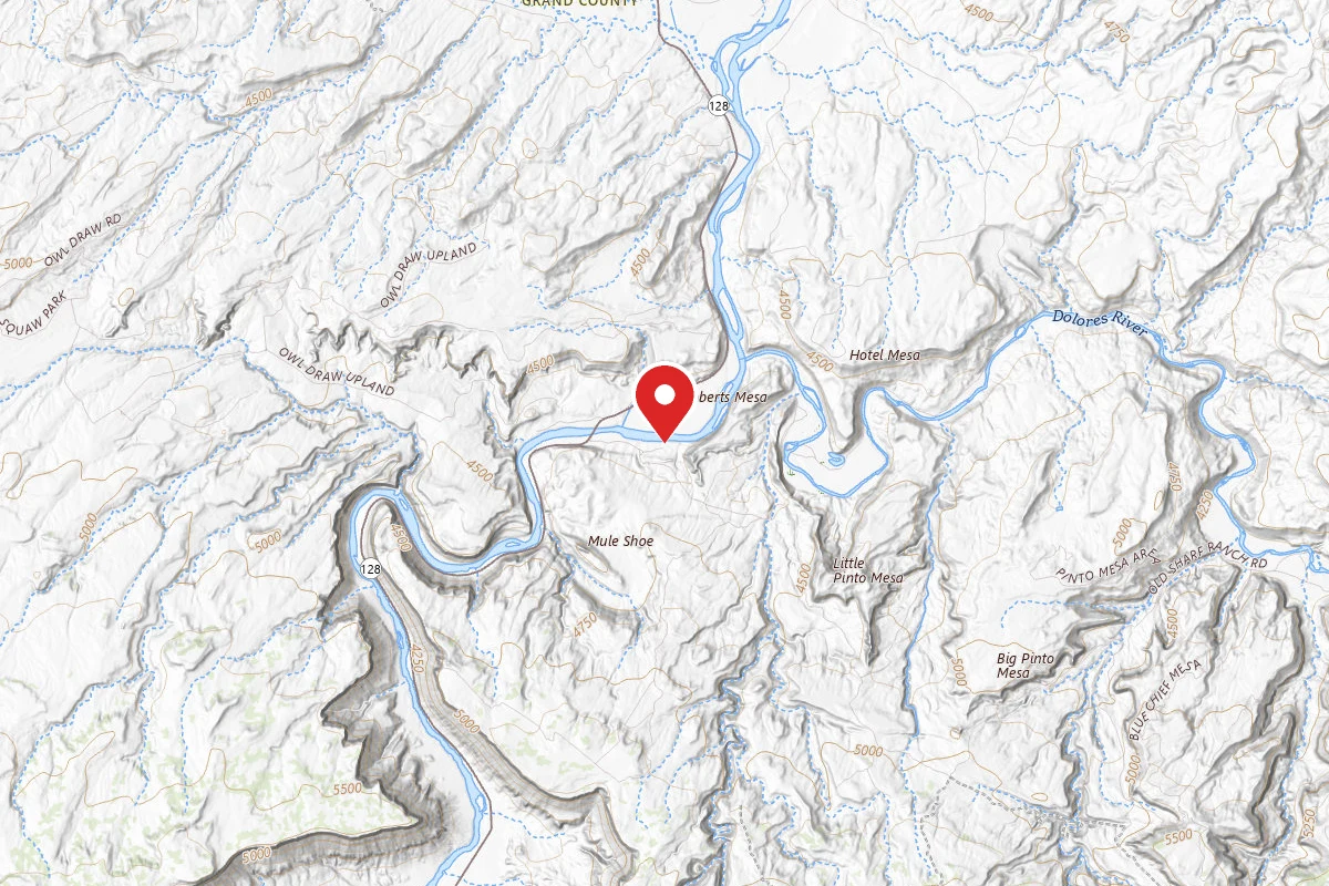 Dewey Bridge Dispersed Campground