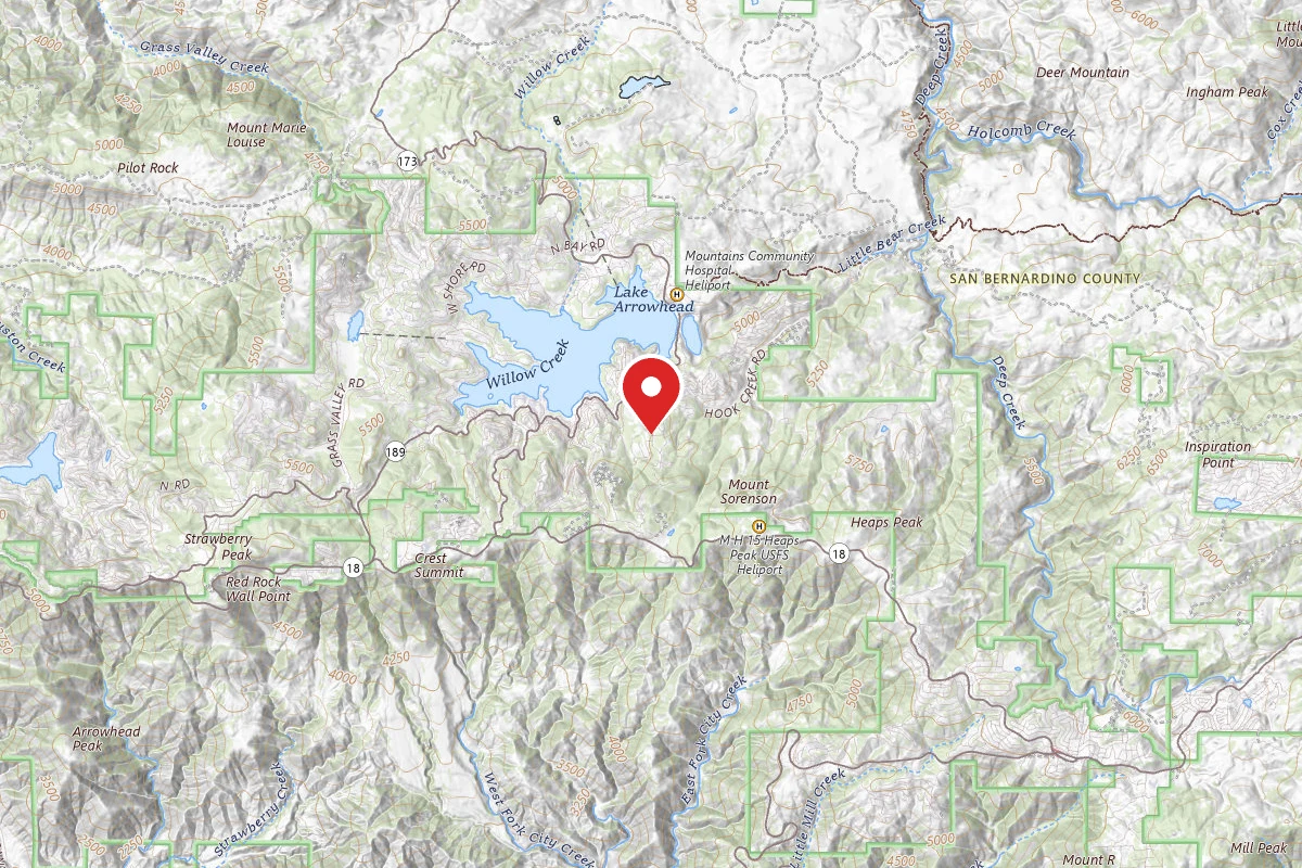 Lake Arrowhead - Green Valley Lake Recreation Area