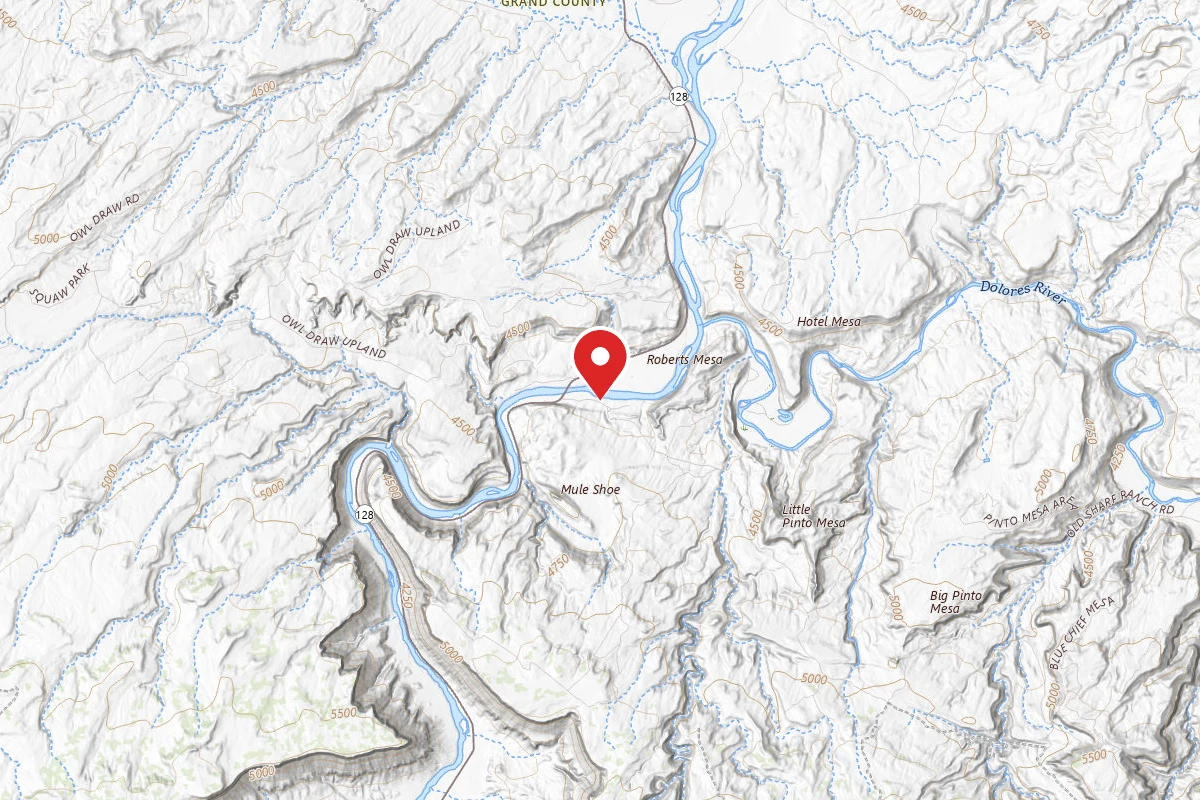 Dewey Bridge Dispersed Campground