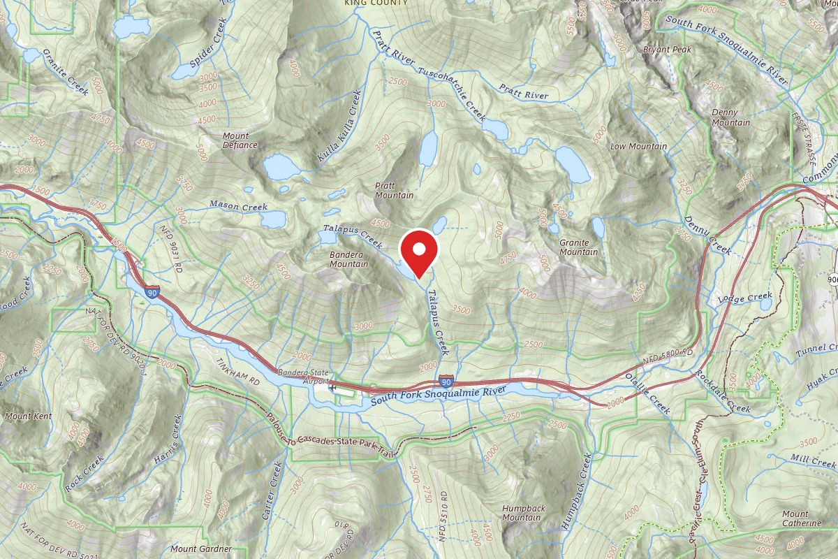 Talapus Lake Backcountry Camping
