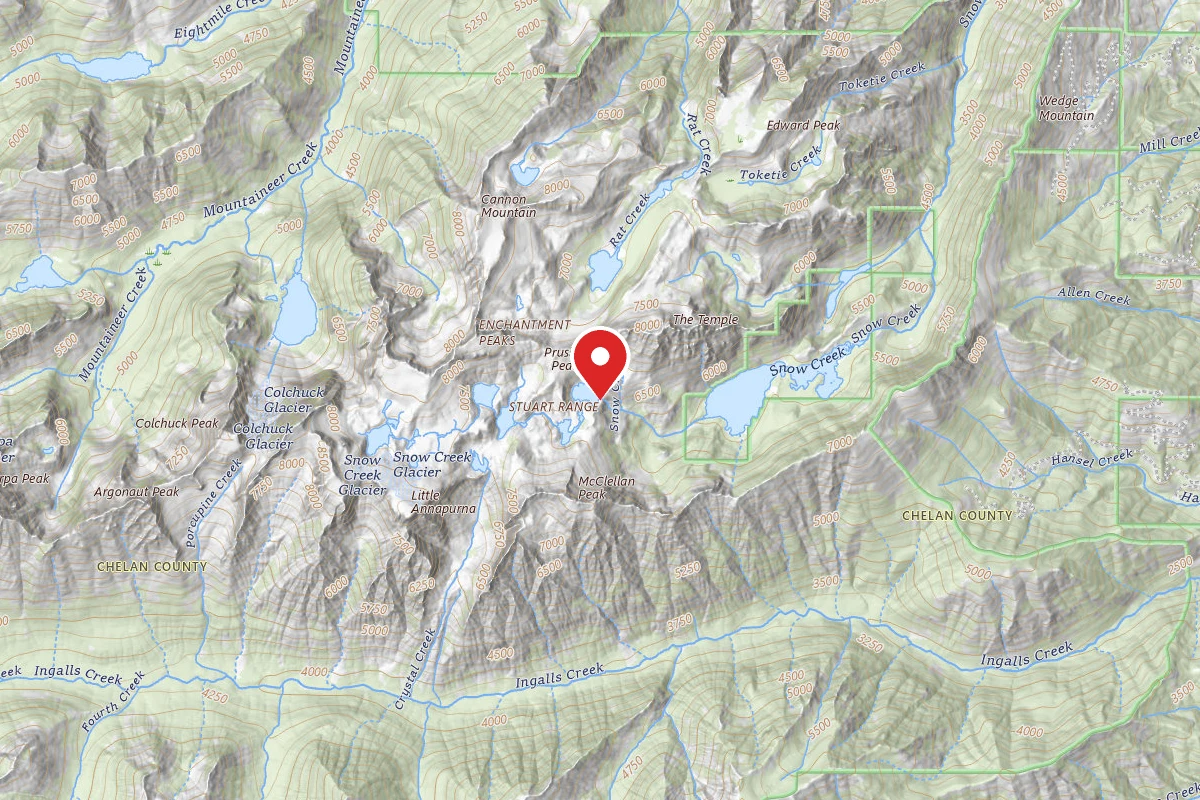 Lake Viviane Backcountry Camping