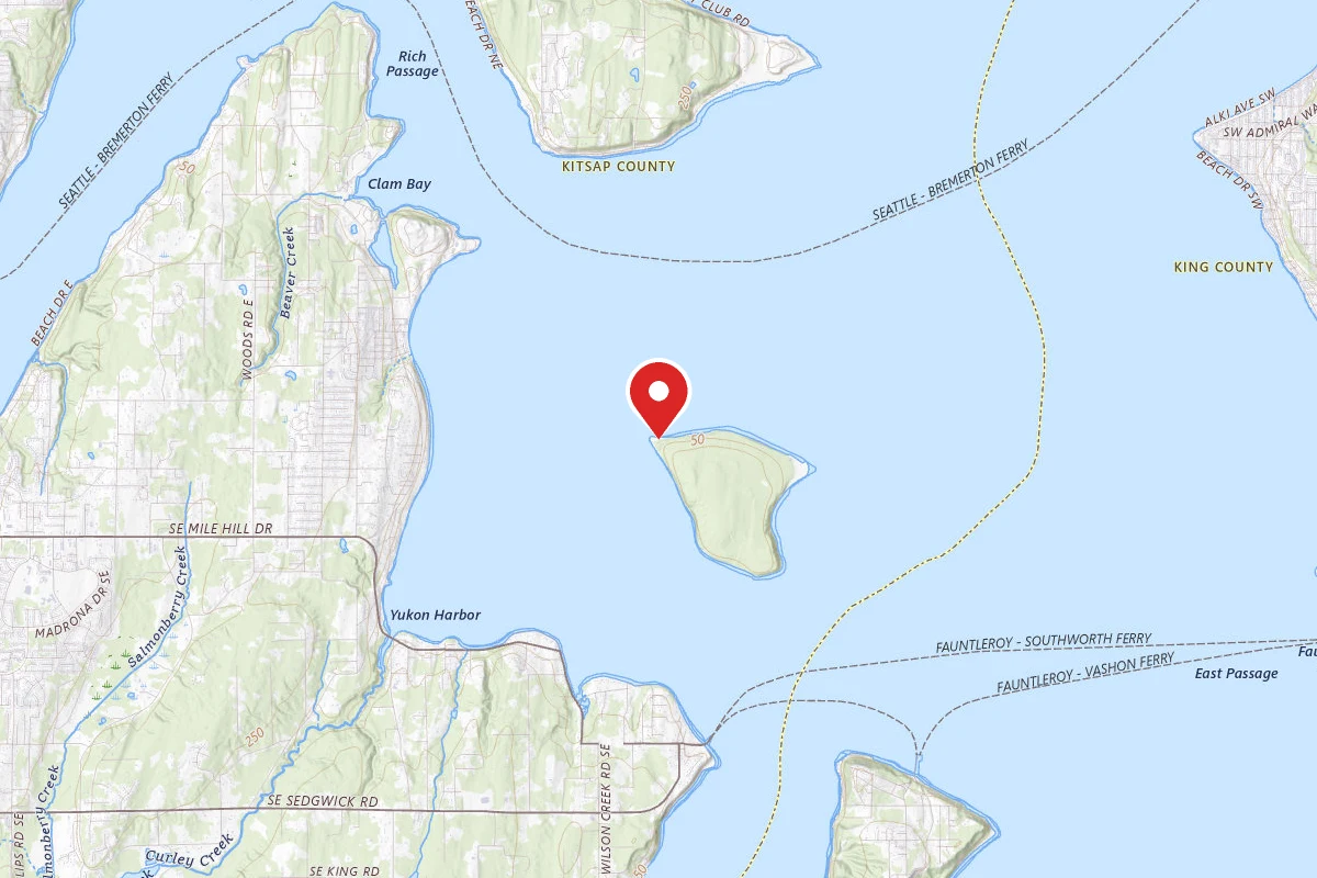 Cascadia Marine Trail Campsite - Blake Island